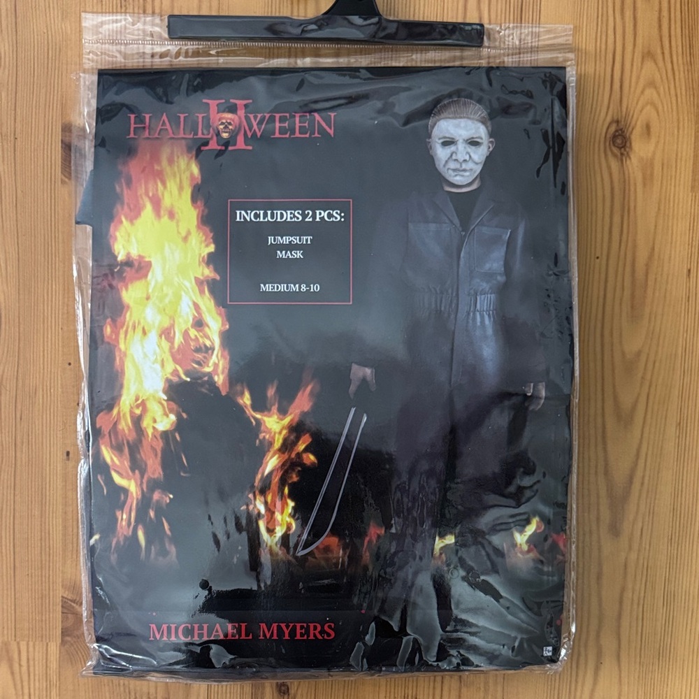 Kids Halloween Michael Myers Costume - Black